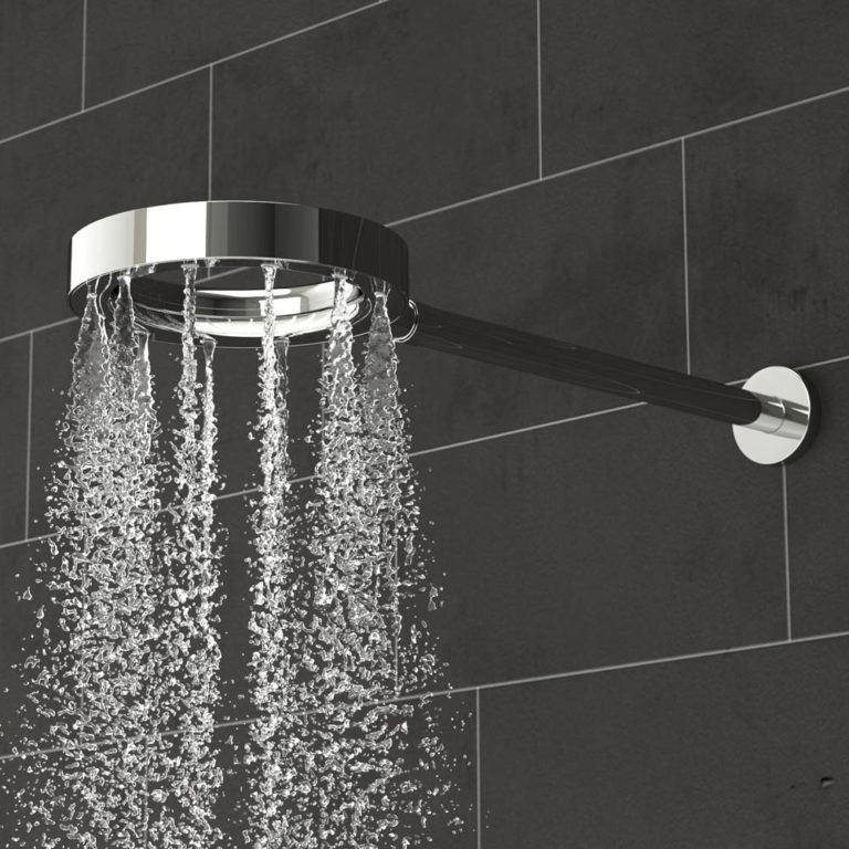 Buy X JET 200 overhead shower Online White Bathroom Co