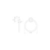 Cascade Towel Ring 02