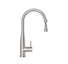 Elle Stainless Steel Pull Out Kitchen Mixer 01