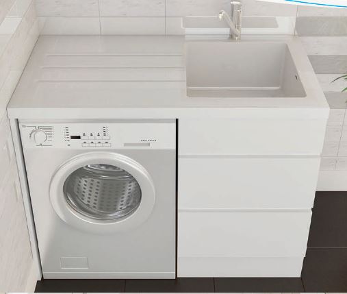 Everhard Bloom Laundry Tub And, Laundry Tub Vanity Combo