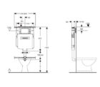 Fienza Caroline Wall Faced Pan + Geberit Inwall Cistern 07