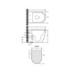 Fienza Koko Wall Faced Pan + R&t Inwall Cistern 04