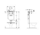 Fienza Lambada Wall Faced Pan + Geberit Inwall Cistern 07