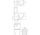 Fienza Lincoln Rimless Toilet Suite 03