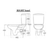 Fienza Liwa Skew Pan Toilet Suite 03