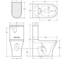 Fienza Luciana Rimless Toilet Suite 04