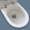 Fienza Moon Wall Faced Pan + R&t Inwall Cistern 09