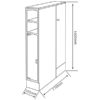 Fienza Partition Cabinet 02