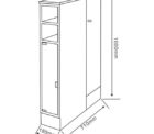 Fienza Partition Cabinet 02