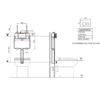Fienza Resort Wall Faced Pan + R&t Inwall Cistern 04