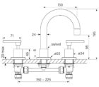 Faucet Chisel D Basin Set Lever Specs