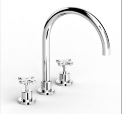 Faucet Chisel D Sink Set Cross