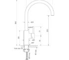 Faucet Pegasi M Basin Mix Curve 160 Specs