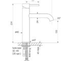 Faucet Pegasi M Basin Mix Mid Specs