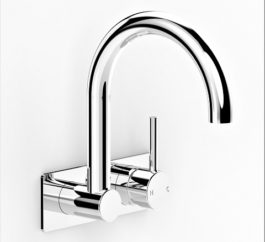 Faucet Pegasi M Wall Basinbp Mix Swivel