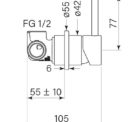 Faucet Pegasi M Wall Mix 55 Specs