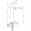 Faucet Zeos Basinmixerswivel Tall 35128 Specs