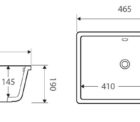 Fienza Sarah Undermount Specs