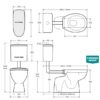 Fienza Stella Care Toilet Specs