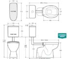 Fienza Stella Care Toilet Specs