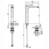 Fima Zeta Basin Mixer Specs F3961hn