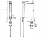 Fima Zeta Basin Mixer Specs F3961hn