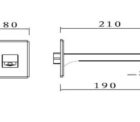 Ga Park Basin Spout 1bs S Specs