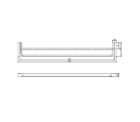 Gloss Towel Rail Double 02