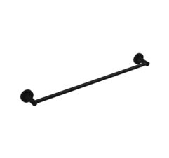 Hustle Towel Rail Single Matte Black 01