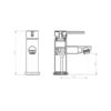 Isabella Basin Mixer Short 1