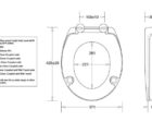 Js Plaza Xtra Raised Toilet Seat Specs