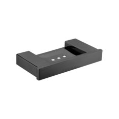 Komo Soap Holder Matte Black 01