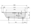 Kaldewei Puro Side Overflow 1600 2 Specs