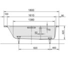 Kaldewei Puro Side Overflow 1800 2 Specs