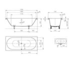 Kaldewei Classic Duo 1700 Dwg