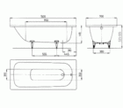 Kaldewei Saniform Plus 1500