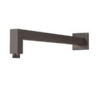 Lexi Shower Arm 400mm Square Matte Black 01