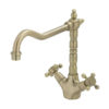 Lillian Shepherds Crook Cross Handle Sink Mixer 02