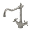 Lillian Shepherds Crook Cross Handle Sink Mixer 03