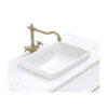 Lillian Shepherds Crook Cross Handle Sink Mixer 05