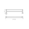 Michelle Towel Rail Double 02