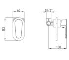 Mia Shower Mixer Specs