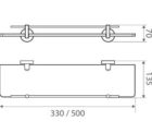 Michelle Glass Shelf Specs