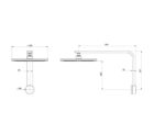 Nx Quil Shower Arm And Rose 02