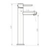 Ovalie Basin Mixer Tall 02