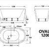 Ovalo 1200