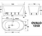 Ovalo 1350