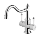 Phoenix Nostalgia Twin Handle Sink Mixer Chw