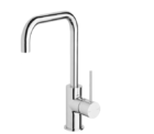 Phoenix Vs732 Chr Vivid Slimline Side Lever Sink Mixer 160mm Squareline 3