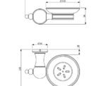 Provincial Soap Dish Specs